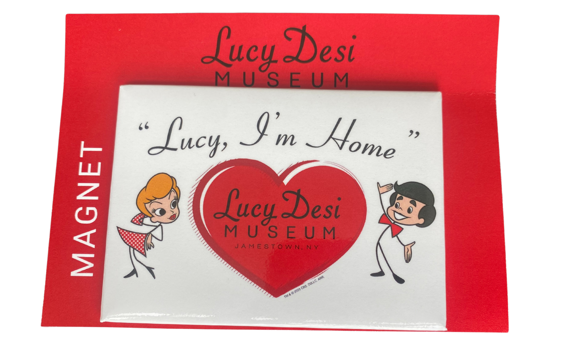 Lucy, I'm Home! Magnet