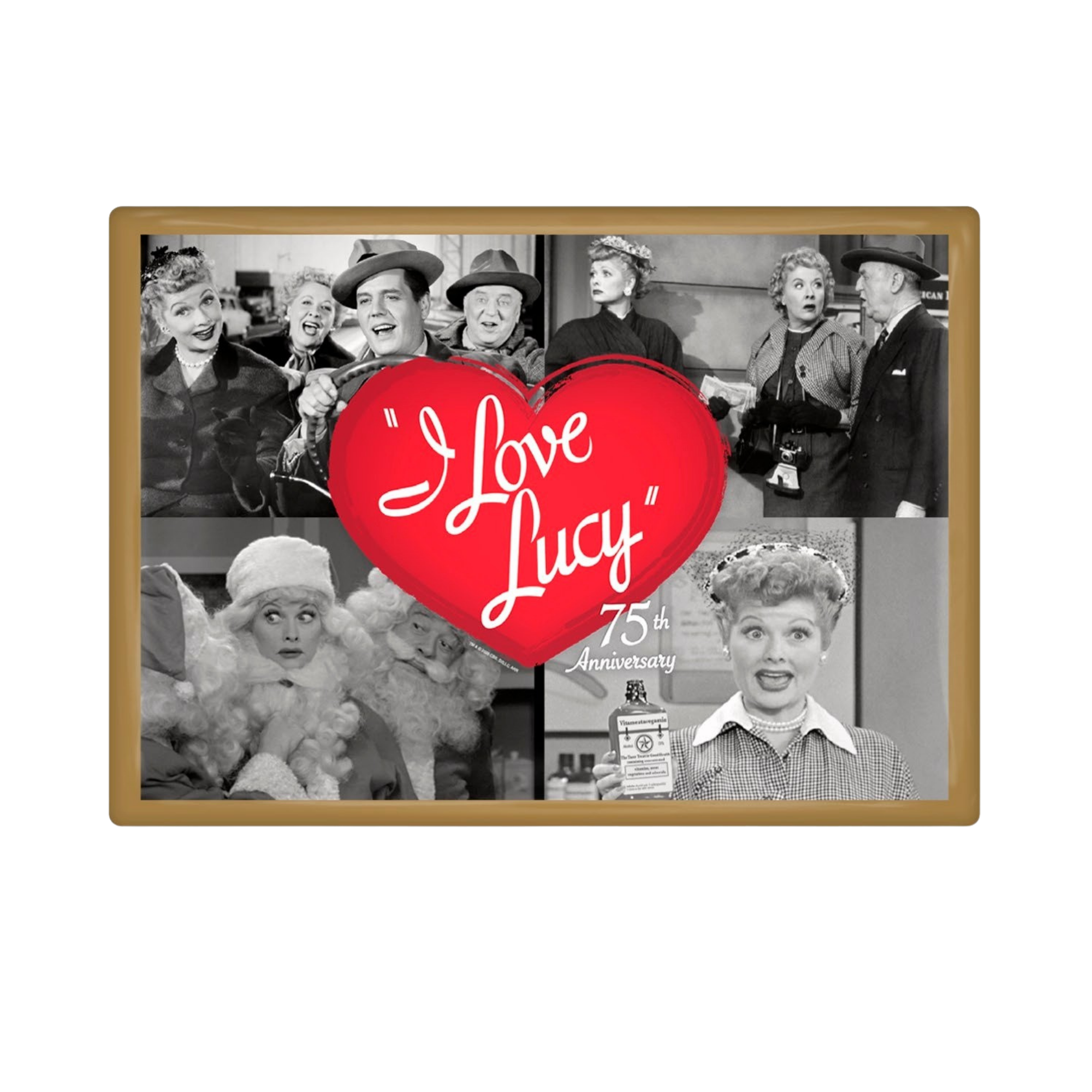 Official I Love Lucy 75th Anniversary Magnet