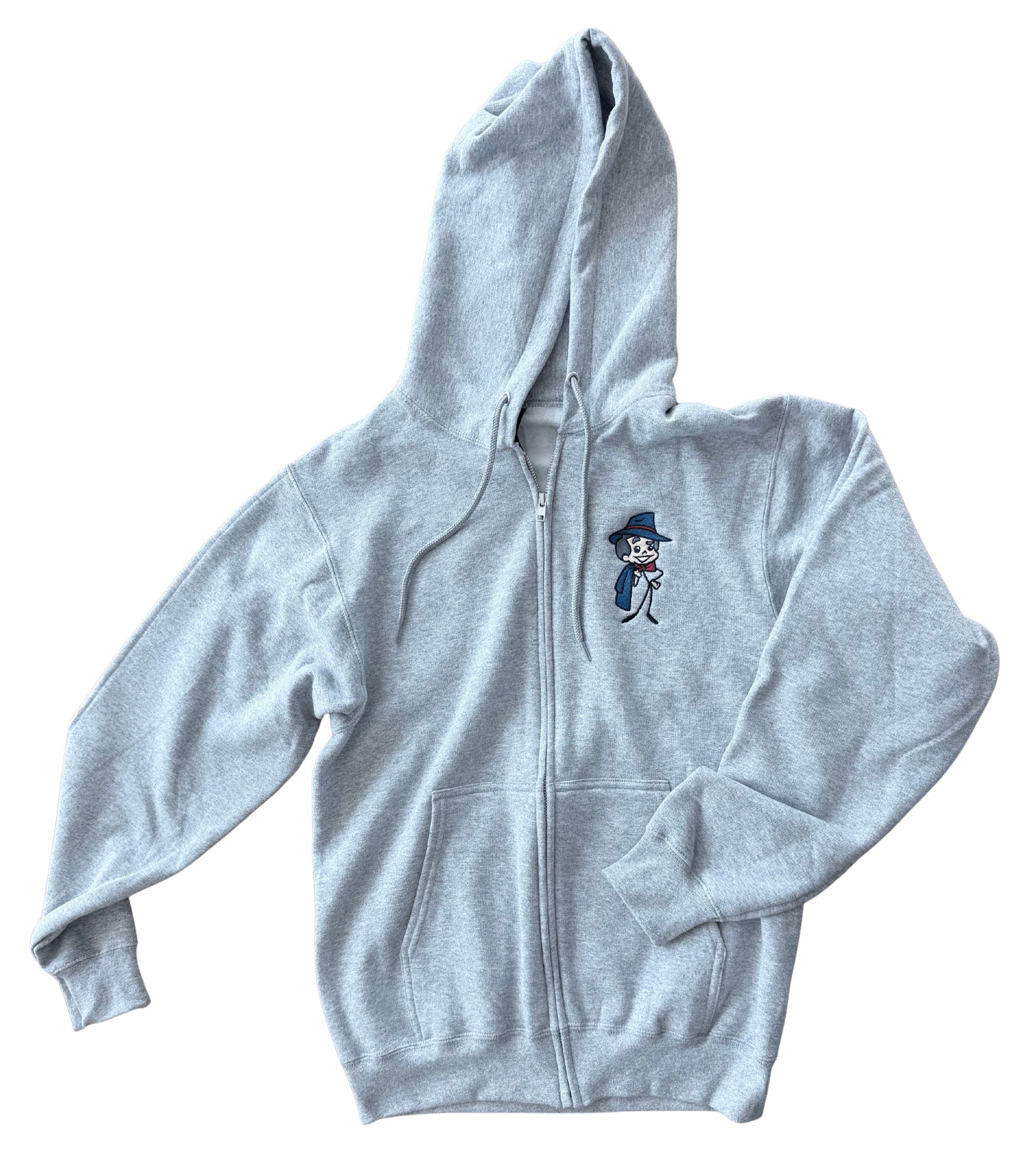 I Love Lucy Little Laughs Ricky Ricardo Zip-Up Hoodie | Officially Licensed Embroidered Hoodie