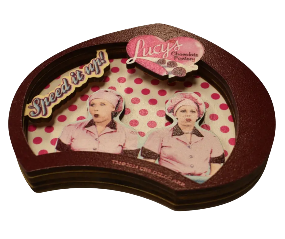 Layered Choc Factory Magnet