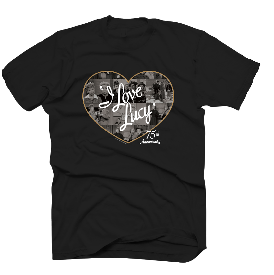 Official I Love Lucy 75th Anniversary T-Shirt