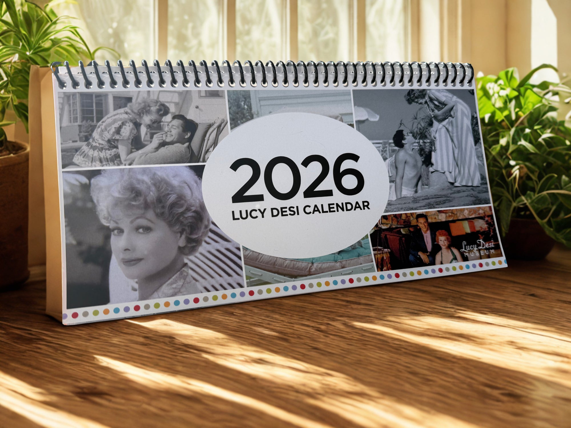 2026 Lucy Desi Museum Desk Calendar