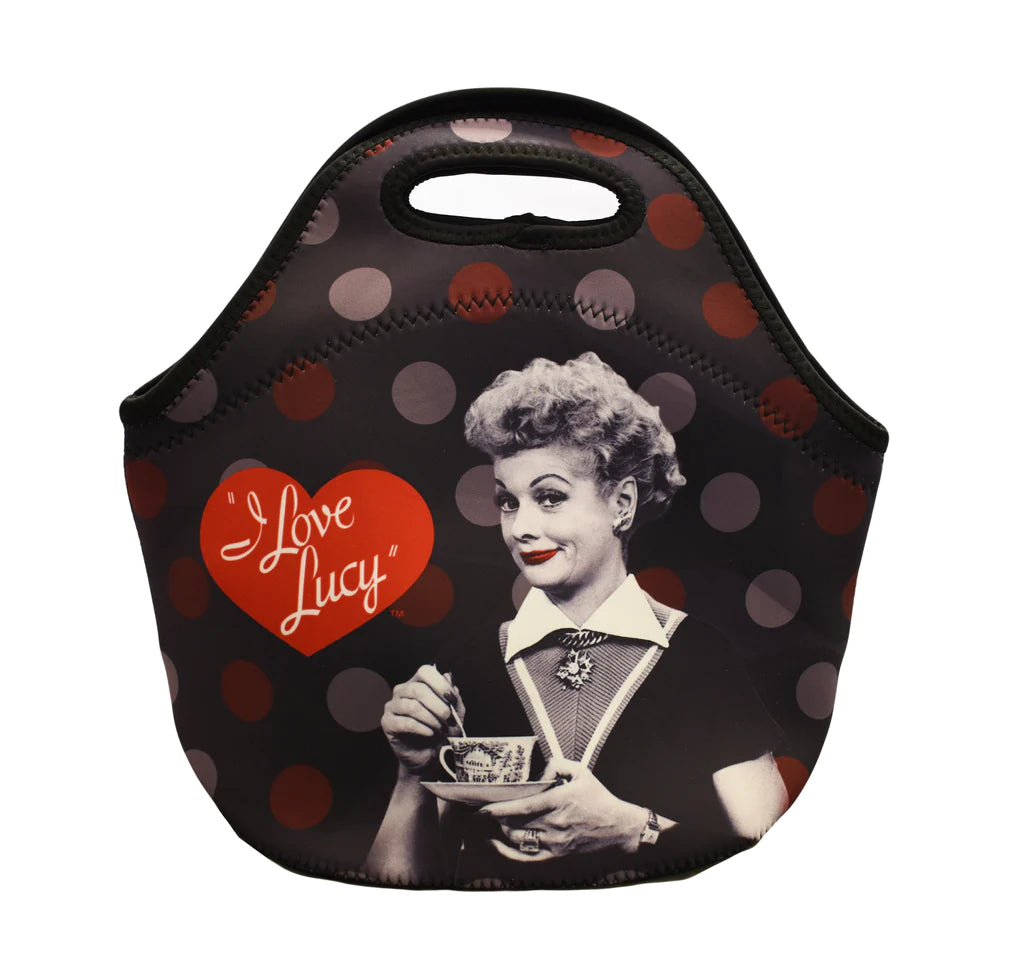 Black &amp; Red Lunch Bag