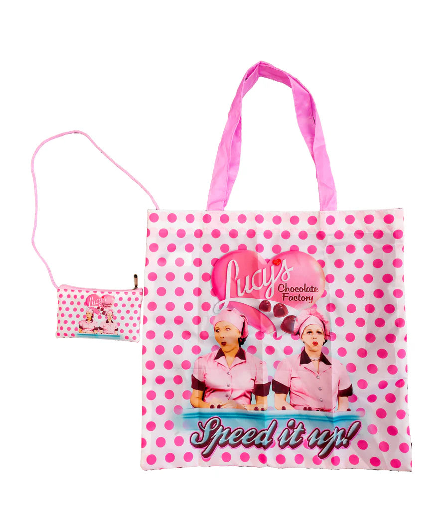 Chocolate Factory Bag with Pouch