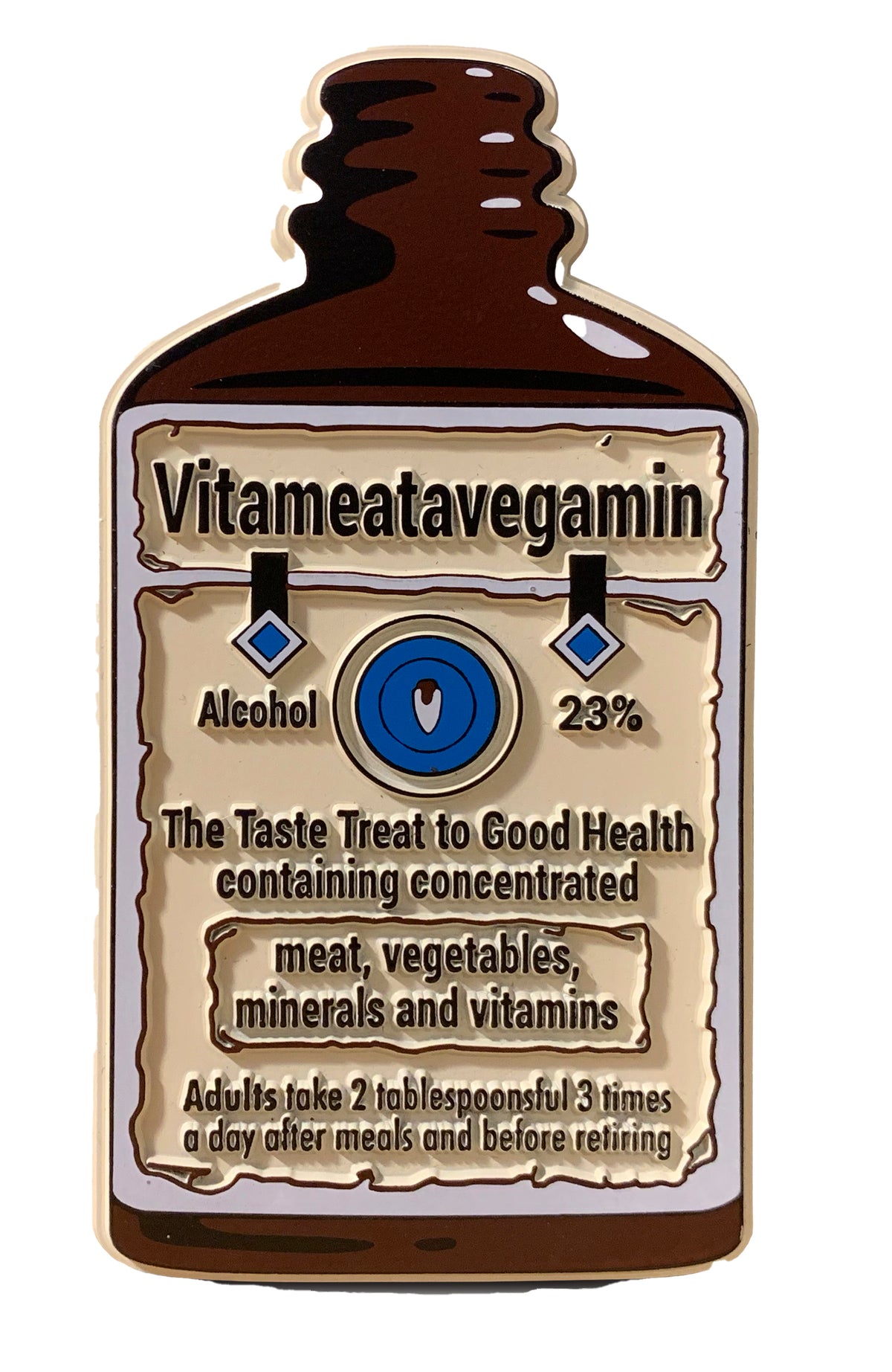 3D Vitameatavegamin Bottle Magnet