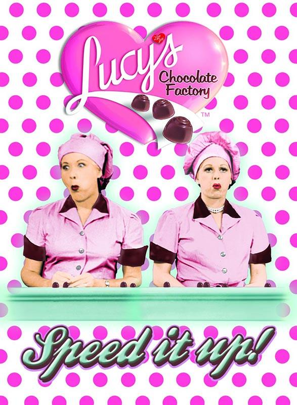 Lucy Choc. Polka Dot Magnet